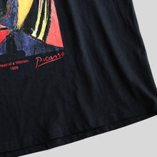 画像をギャラリービューアに読み込む, "PICASSO" HEAVY COTTON ART T-SHIRT (SZ XL / GOOD CONDITION / 1990's)
