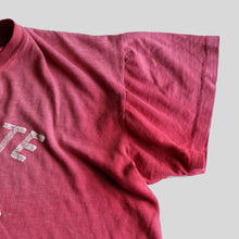 Load image into Gallery viewer, 1950's "WASH-N-WEAR" FOOTBALL COTTON T-SHIRT (SZ X-LARGE / SUN FADE / BIG SIZE)
