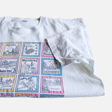 画像をギャラリービューアに読み込む, 1990&#39;s  &quot;FRUIT OF THE LOOM&quot; CALIFORNIA SOUVENIR T-SHIRT (SZ XL / GOOD PRINT)
