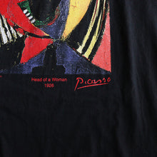 画像をギャラリービューアに読み込む, "PICASSO" HEAVY COTTON ART T-SHIRT (SZ XL / GOOD CONDITION / 1990's)
