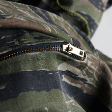 Load image into Gallery viewer, 1980's～ TIGER STRIPE ANORAK PARKA (SZ LARGE / GOOD CONDITION)
