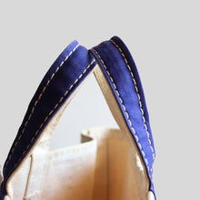 画像をギャラリービューアに読み込む, 1980's "L.L.BEAN" CANVAS TOTE BAG (SZ LARGE / PURPLE / GOOD CONDITION)
