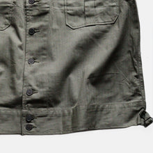 Load image into Gallery viewer, 1940&#39;s &quot;U.S.ARMY&quot; M-41 H.B.T JACKET WITH CUTTER TUG (SZ 44 REG / DEADSTOCK)
