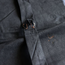 Load image into Gallery viewer, ～1940&#39;s FRENCH WORK BLACK COVERT VEST (SZ 50 / DEADSTOCK)
