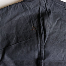 Load image into Gallery viewer, ～1940&#39;s FRENCH WORK BLACK COVERT VEST (SZ 50 / DEADSTOCK)
