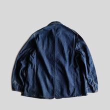 画像をギャラリービューアに読み込む, WW2 ERA DENIM COVERALL (SZ ABOUT40 / BLACK LACQUER / MINT CONDITION)
