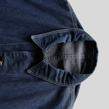 画像をギャラリービューアに読み込む, WW2 ERA DENIM COVERALL (SZ ABOUT40 / BLACK LACQUER / MINT CONDITION)
