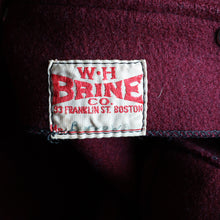 画像をギャラリービューアに読み込む, 1950's "W.H BRINE CO." WOOL ATHLETIC JACKET (SZ MEDIUM / USED CONDITION)
