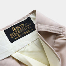 画像をギャラリービューアに読み込む, 1960&#39;s &quot;CAMPUS&quot; WALK SHORTS (SZ 32 / DEADSTOCK / BEIGE)
