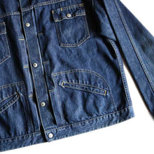 Load image into Gallery viewer, 1960&#39;s &quot;JCPENNEY&quot; FOREMOST 2ND STYLE DENIM JACKET (XXL)
