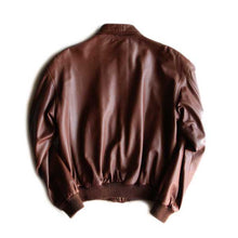 Load image into Gallery viewer, OLD &quot;RALPH LAUREN&quot; A-2 STYLE LEATHER BLOUSON (M)
