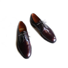 Load image into Gallery viewer, NOS 1960&#39;s &quot;PAUL&#39;S&quot; CORDVAN OXFORD LEATHER SHOES (9 1/2)
