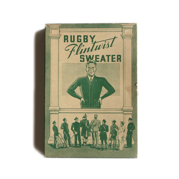 [SALE ITEM] 1940's "RUGBY SWEATER" PAPER BOX