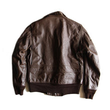 Load image into Gallery viewer, 1980&#39;s &quot;USN&quot; J-7823E TYPE G-1 LEATHER JACKET (38)

