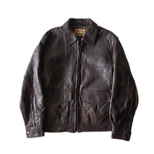 Load image into Gallery viewer, 1980&#39;s &quot;BANANA REPUBLIC&quot; LEATHER JACKET (36 MEDIUM)
