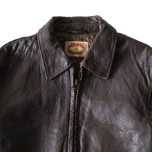 Load image into Gallery viewer, 1980&#39;s &quot;BANANA REPUBLIC&quot; LEATHER JACKET (36 MEDIUM)
