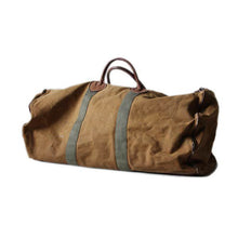 Load image into Gallery viewer, 1970&#39;s &quot;LLBEAN&quot; CANVAS DUFFLE BAG
