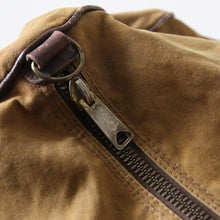 Load image into Gallery viewer, 1970&#39;s &quot;LLBEAN&quot; CANVAS DUFFLE BAG
