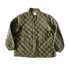 Load image into Gallery viewer, NOS 1950&#39;s &quot;FRENCH ARMY&quot; COTTON QUILTING JACKET (MEDIUM)
