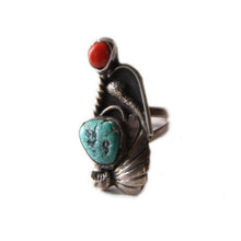 Load image into Gallery viewer, OLD &quot;NAVAJO&quot; SILVER RING
