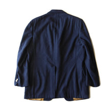 Load image into Gallery viewer, 1960&#39;s &quot;BARCRAY&quot; NAVY WOOL BLAZER (MEDIUM)
