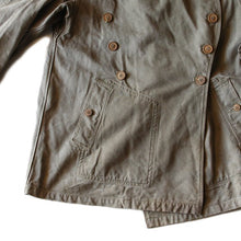 Load image into Gallery viewer, ~ 1940&#39;s &quot;FRENCH ARMY TYPE 38&quot; MOTORCYCLE JACKET (SIZE 1)

