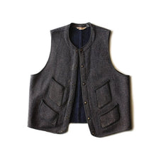 Load image into Gallery viewer, 1950&#39;s BROWN&#39;S BEACH WOOL VEST (X-LARGE)
