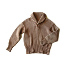 Load image into Gallery viewer, 1930&#39;s SHAWL COLLAR WOOL PULLOVER (MEDIUM)
