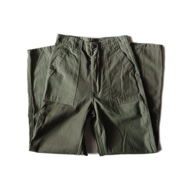 1970's "USARMY" 2 TONE COTTON SATEEN OG-107 TYPE 1 TROUSER