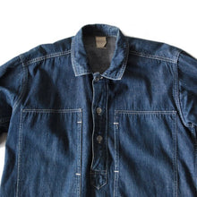 Load image into Gallery viewer, 1930&#39;s &quot;USARMY&quot; DENIM PULLOVER SHIRT (SMALL)
