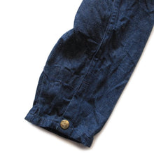 Load image into Gallery viewer, 1950&#39;~ &quot;CARTERS&quot; DENIM CHORE JACKET ONE WASH (SMALL)
