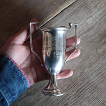 Load image into Gallery viewer, 1930&#39;s &quot;KENTUCKY STATE FAIR&quot; METAL TROPHY
