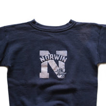 Load image into Gallery viewer, 1950&#39;s &quot;NORWIN&quot; COTTON SWEAT SHIRT (MEDIUM)
