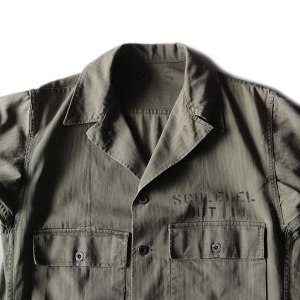 sugarcane USNAVY 甲板 ミリタリージャケット HBT sugarcane USNAVY 甲板 ミリタリージャケット HBT - ジャケット