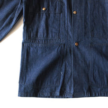 Load image into Gallery viewer, 1960&#39;s &quot;CARTER&#39;S&quot; DENIM WORK JACKET MINT CONDITION (MEDIUM)
