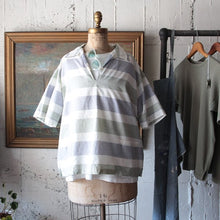 Load image into Gallery viewer, 1960&#39;s &quot;PILGRIM&quot; PULLOVER BORDER S / S SHIRT (X-LARGE)
