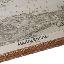 画像をギャラリービューアに読み込む, ANTIQUE MAP IN MARBLEHEAD MASSACHUSETTS

