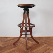 Load image into Gallery viewer, MILWAUKEE CHAIR CO. ANTIQUE DRAFTING STOOL
