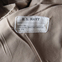 Load image into Gallery viewer, 1960&#39;s &quot;USNAVY&quot; CHINO TROUSER (W31)
