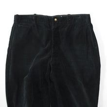 Load image into Gallery viewer, 1940&#39;s &quot;CAN&#39;T BUSTEM&quot; BLACK CORDUROY WORK TROUSER (W34)
