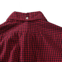 Load image into Gallery viewer, 1960&#39;s &quot;ARROW&quot; GINGHAM CHECK COTTON BD SHIRT (MEDIUM)
