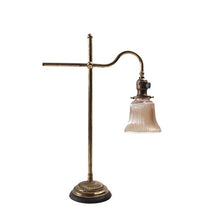 Load image into Gallery viewer, ANTIQUE &quot;FARIES&quot; BRASS DESK LAMP
