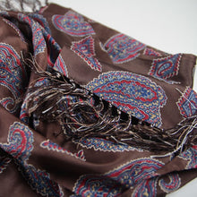 Load image into Gallery viewer, 1960&#39;s PAISLEY FRINGE STOLE
