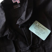 Load image into Gallery viewer, NOS FRENCH BLACK CHINA SHIRT &amp; PANTS (LARGE)
