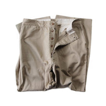 画像をギャラリービューアに読み込む, 1950&#39;s &quot;U.S.ARMY&quot; CHINO TROUSER (W34)
