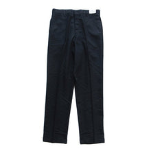 画像をギャラリービューアに読み込む, N.O.S 1960&#39;s SLIM FIT BLACK SLACKS (W33)
