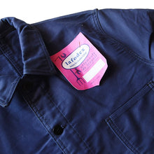 Load image into Gallery viewer, NOS 1950&#39;s ~ FRENCH LIGHT MOLESKIN WORK JACKET (MEDIUM)
