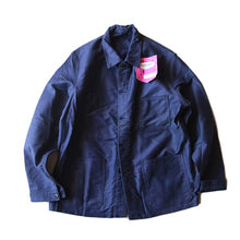 画像をギャラリービューアに読み込む, N.O.S 1950&#39;s〜 FRENCH LIGHT MOLESKIN WORK JACKET (MEDIUM)
