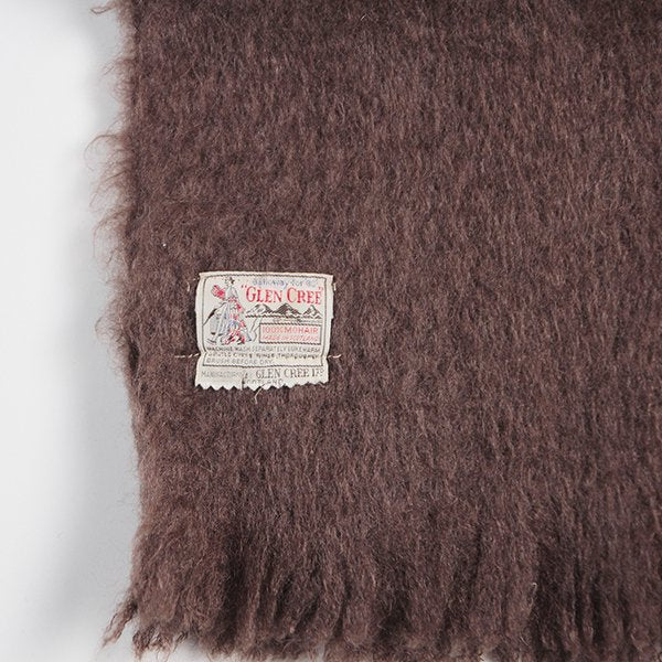 GLEN CREE スコットランド製 モヘア100% マフラータグ付き新品