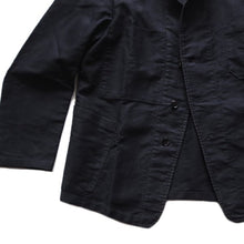 Load image into Gallery viewer, 1940&#39;s FRENCH WORK BLACK MOLESKIN JACKET (MEDIUM) MINT CONDITION
